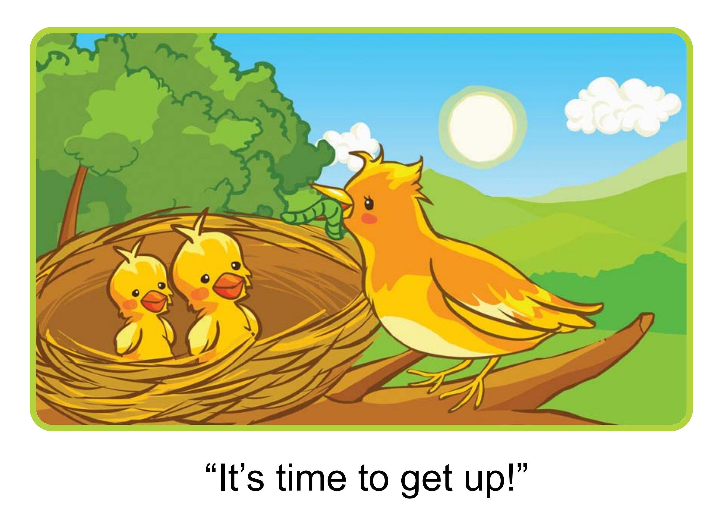 What Time Is It?绘本故事第3页