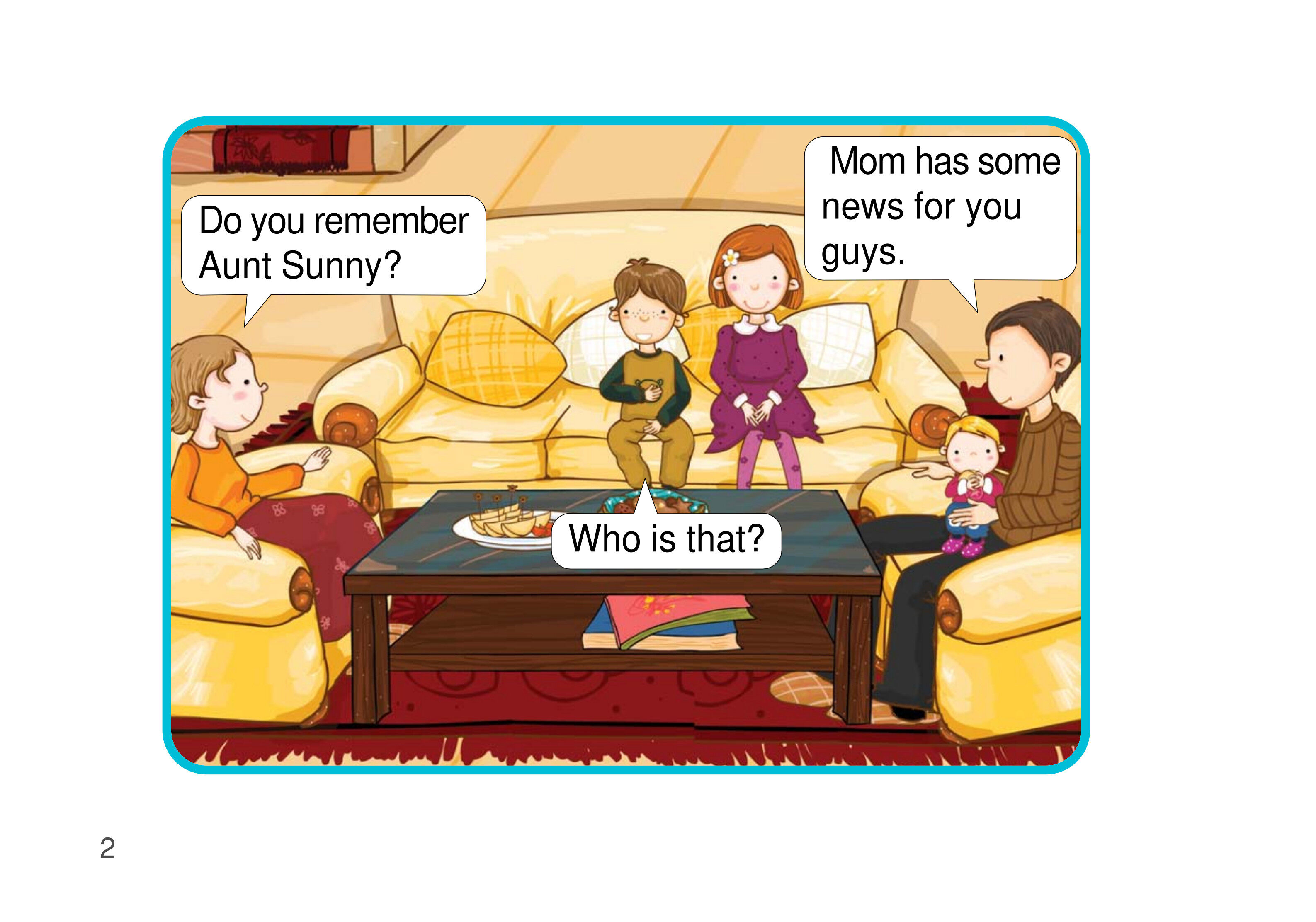 Big News!绘本故事第3页