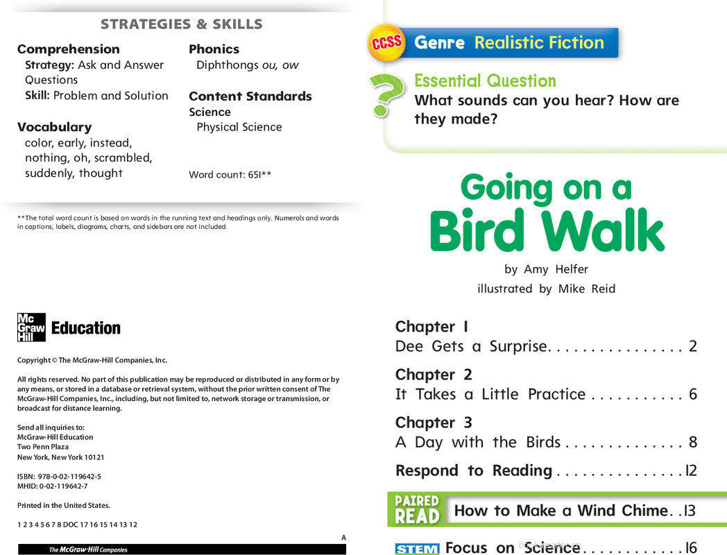 G1 Bey U5W4 Going on a Bird Walk绘本故事第3页