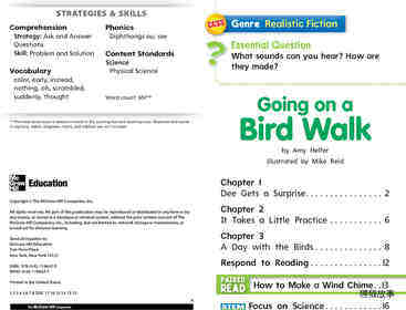 G1 Bey U5W4 Going on a Bird Walk绘本故事第3页