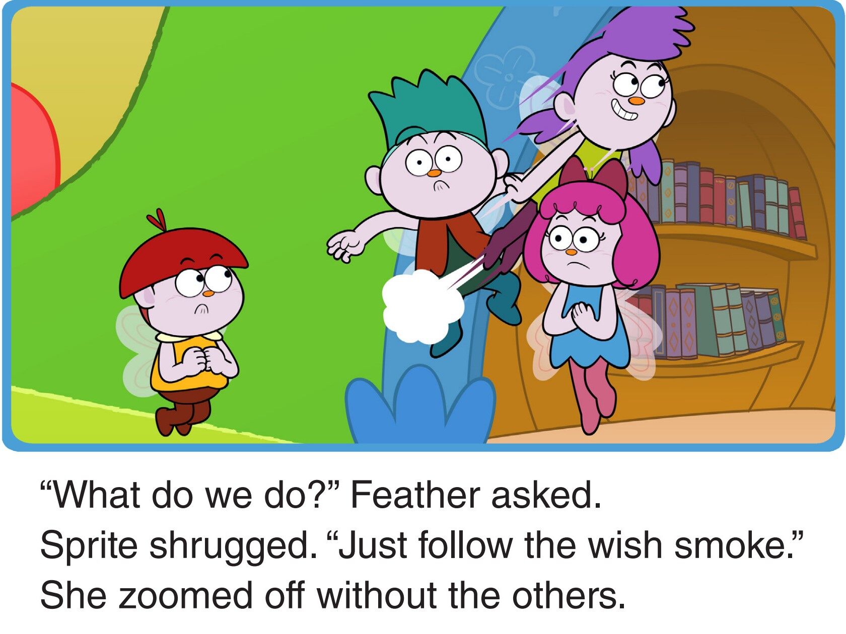 The Test Begins绘本故事第4页