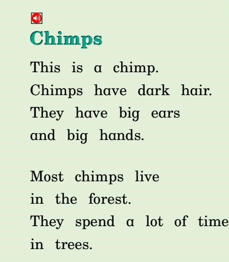 All About Chimps绘本故事第3页