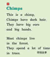 All About Chimps绘本故事第3页