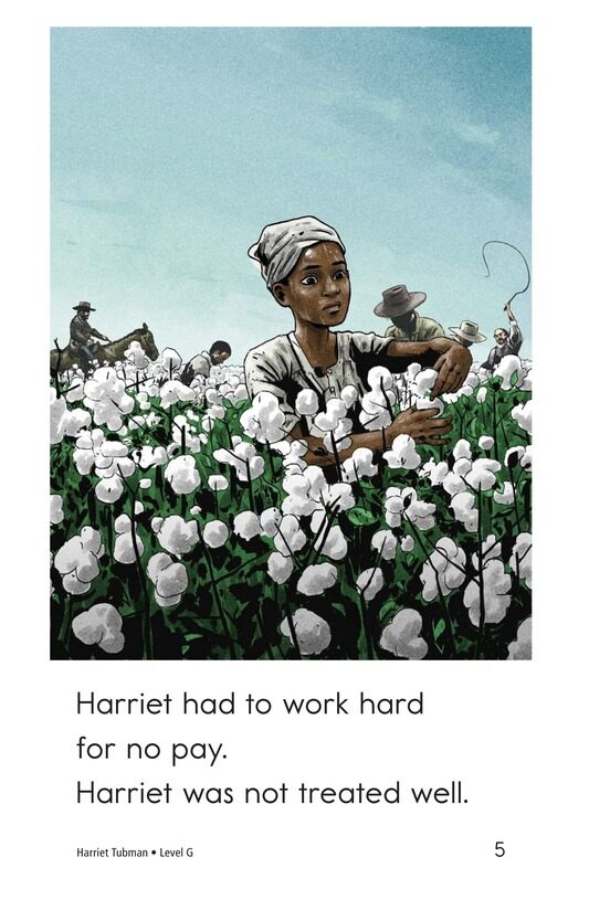 Harriet Tubman绘本故事第5页