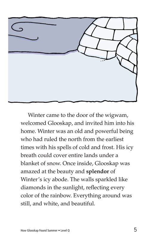 How Glooskap Found Summer绘本故事第5页