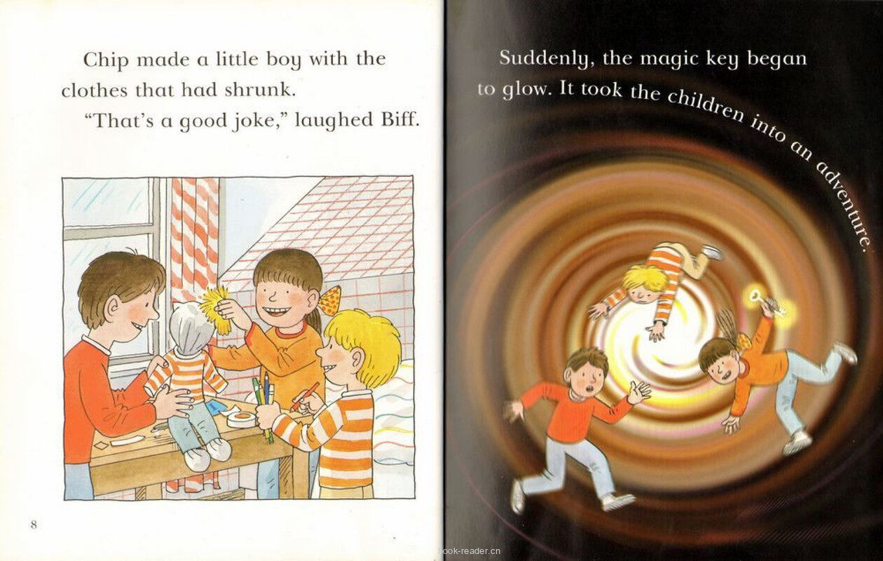 4B Shrinking Powder绘本故事第5页