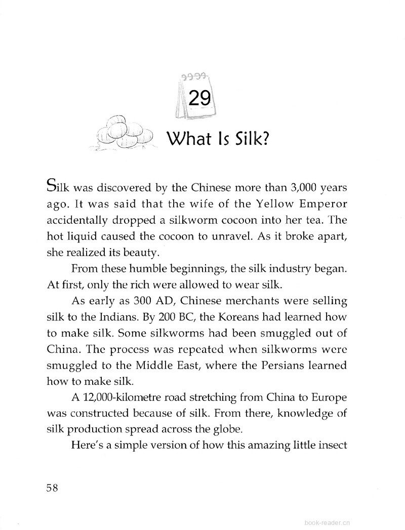 What Is Silk?绘本故事第2页