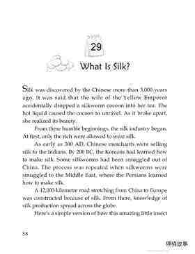 What Is Silk?绘本故事第2页
