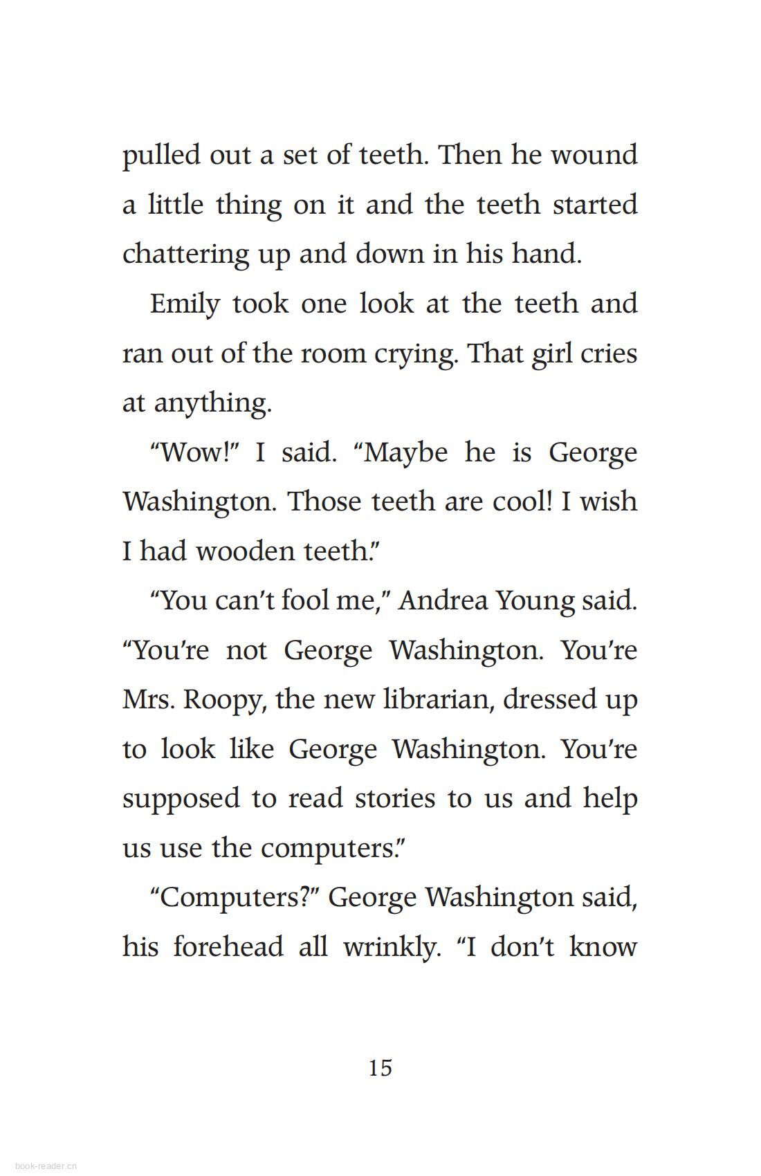 Chapter3 George Washington’s Teeth绘本故事第3页