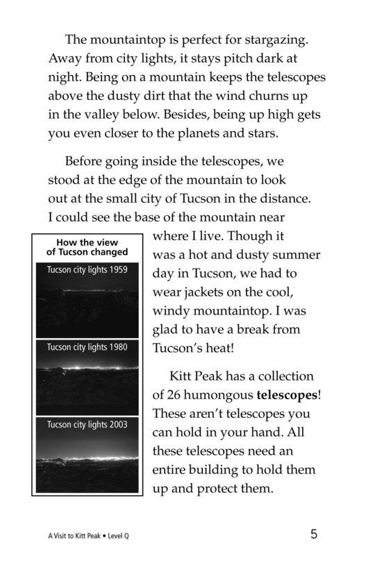 A Visit to Kitt Peak绘本故事第4页