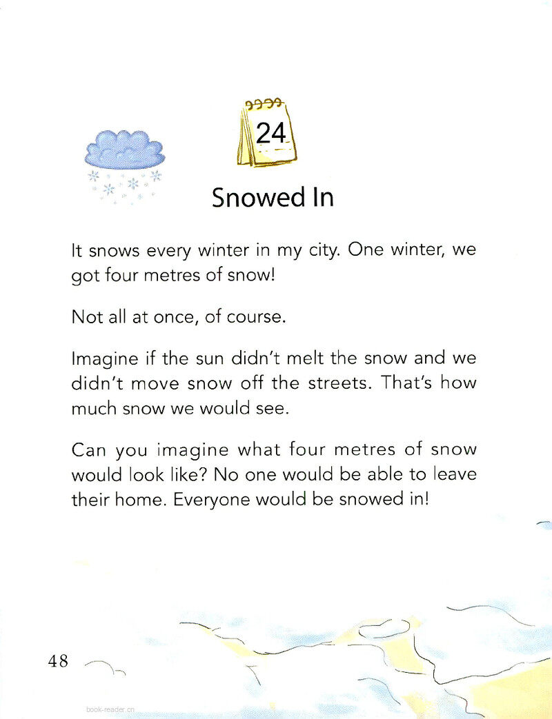 snowed In绘本故事第2页