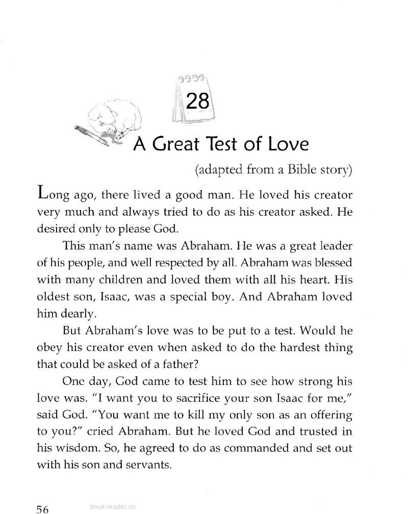 A Great Test of Love绘本故事第2页