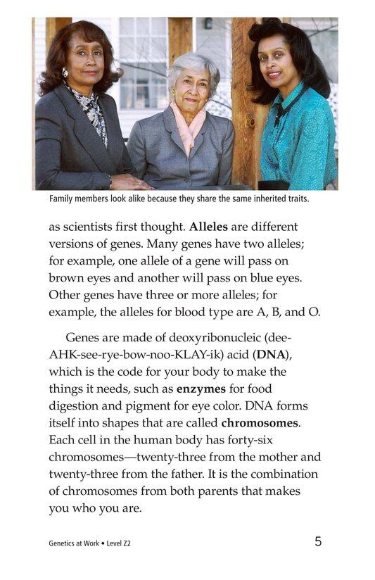 Genetics At Work绘本故事第4页