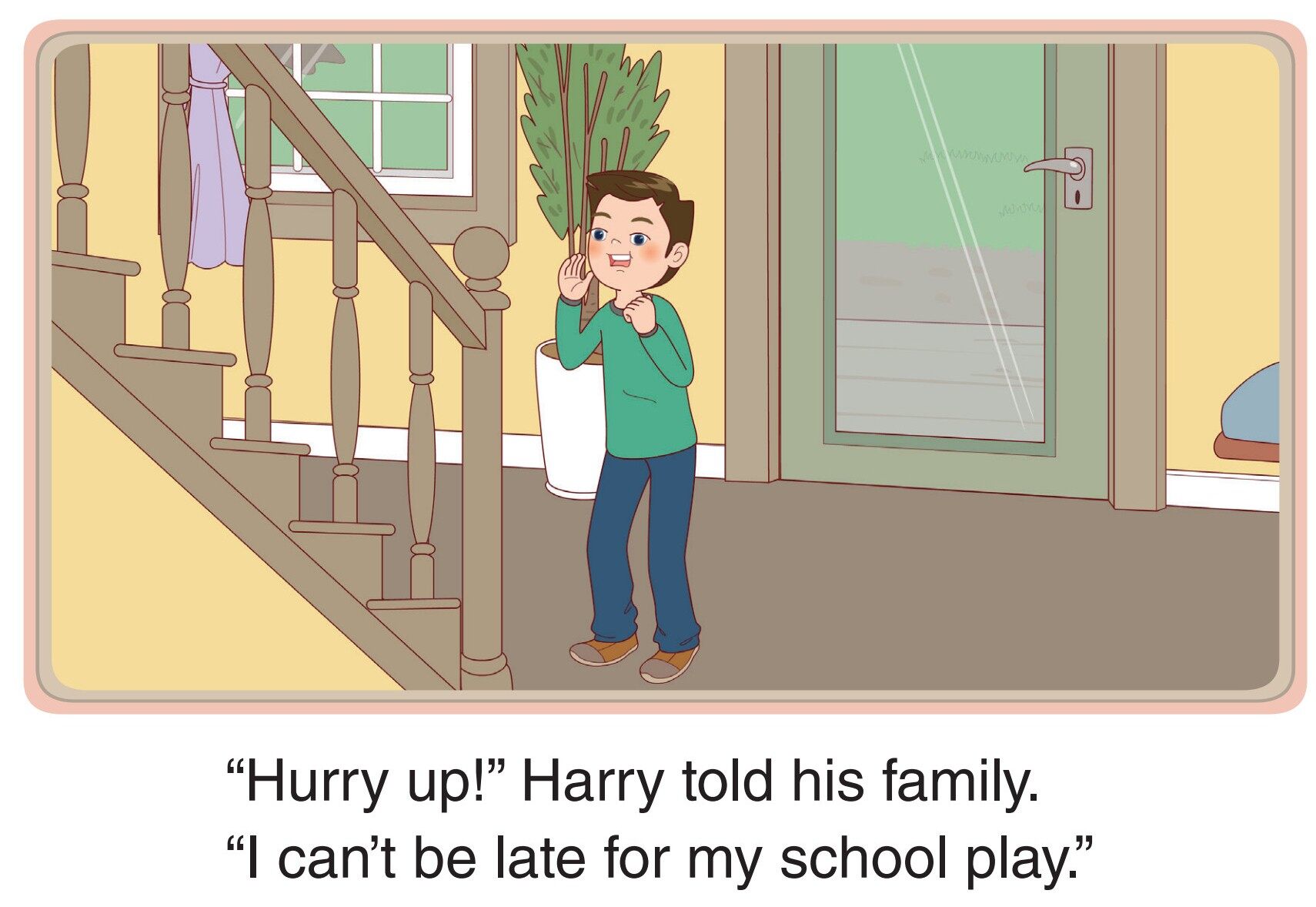 The School Play绘本故事第3页