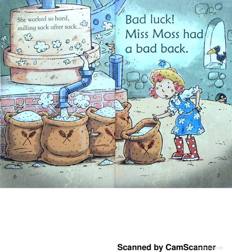 A bus for Miss Moss绘本故事第4页