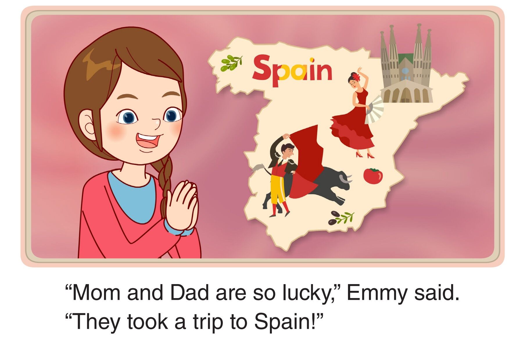 A Trip to Korea绘本故事第2页