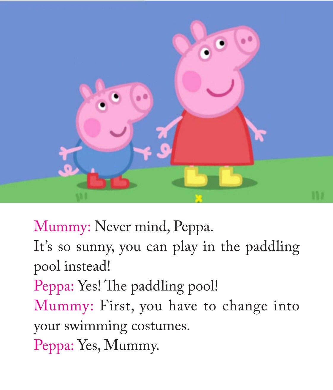 Very Hot day绘本故事第5页