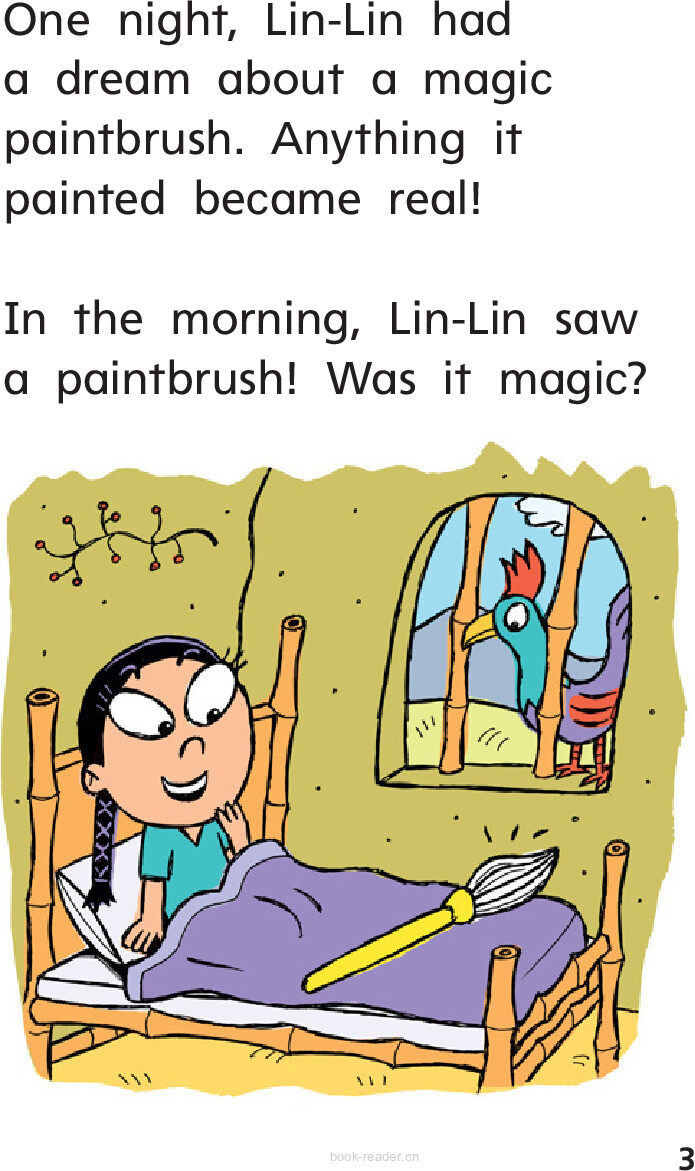 G1 On U3W3 The Magic Paintbrush绘本故事第5页