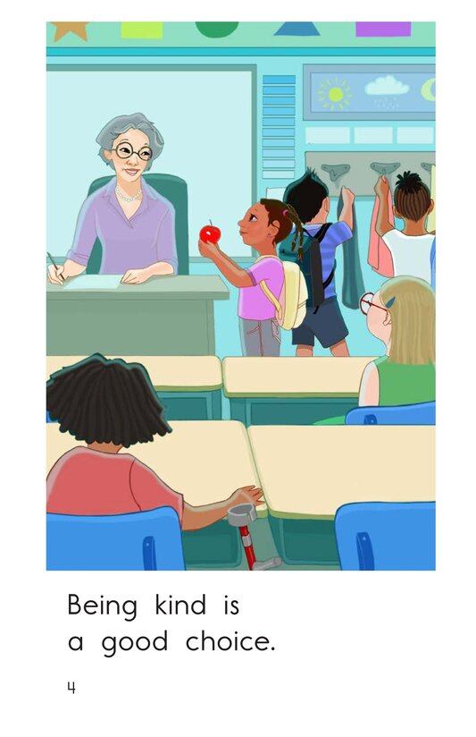 We Make Good Choices绘本故事第4页