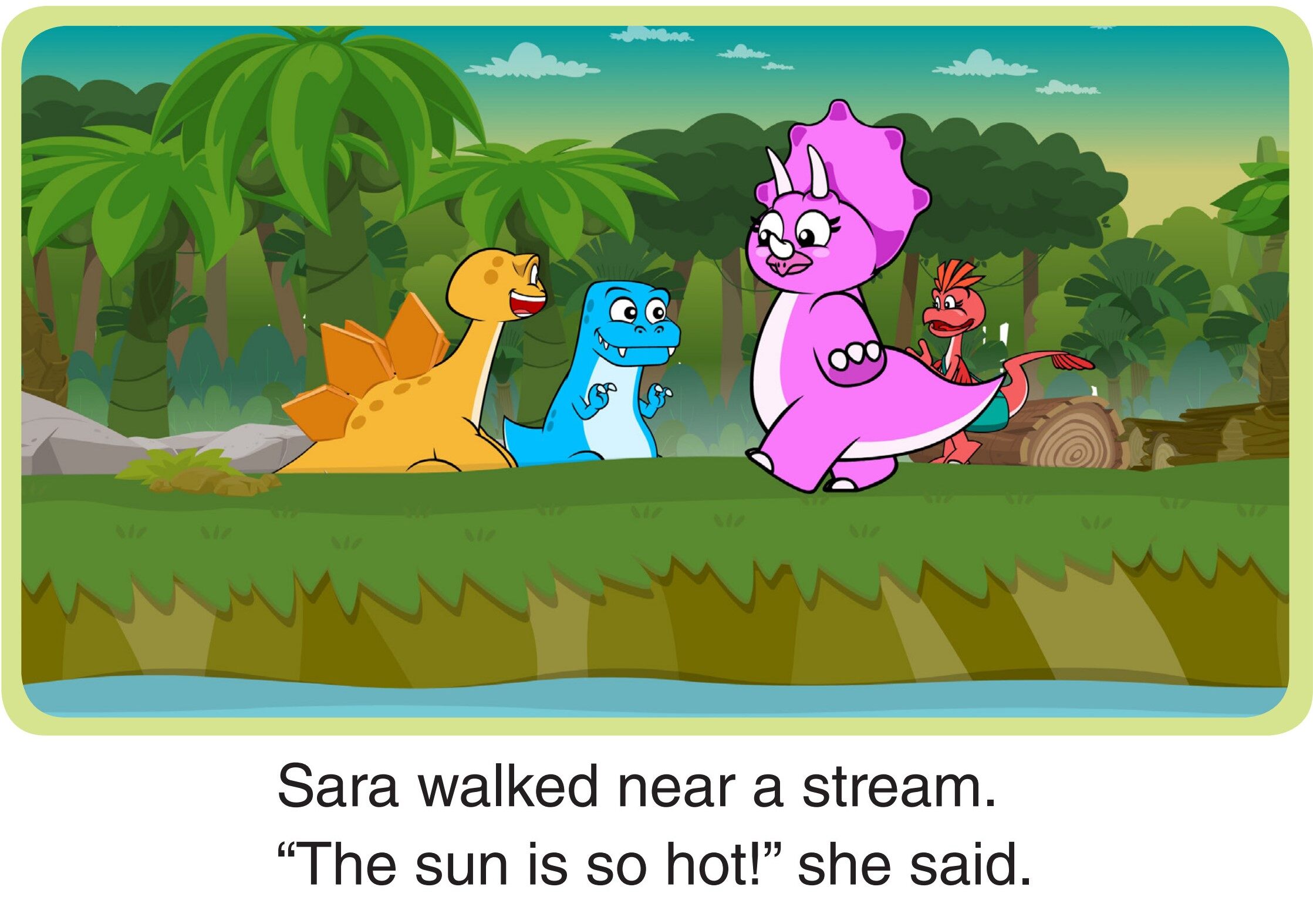 Sara's Big Hat绘本故事第3页