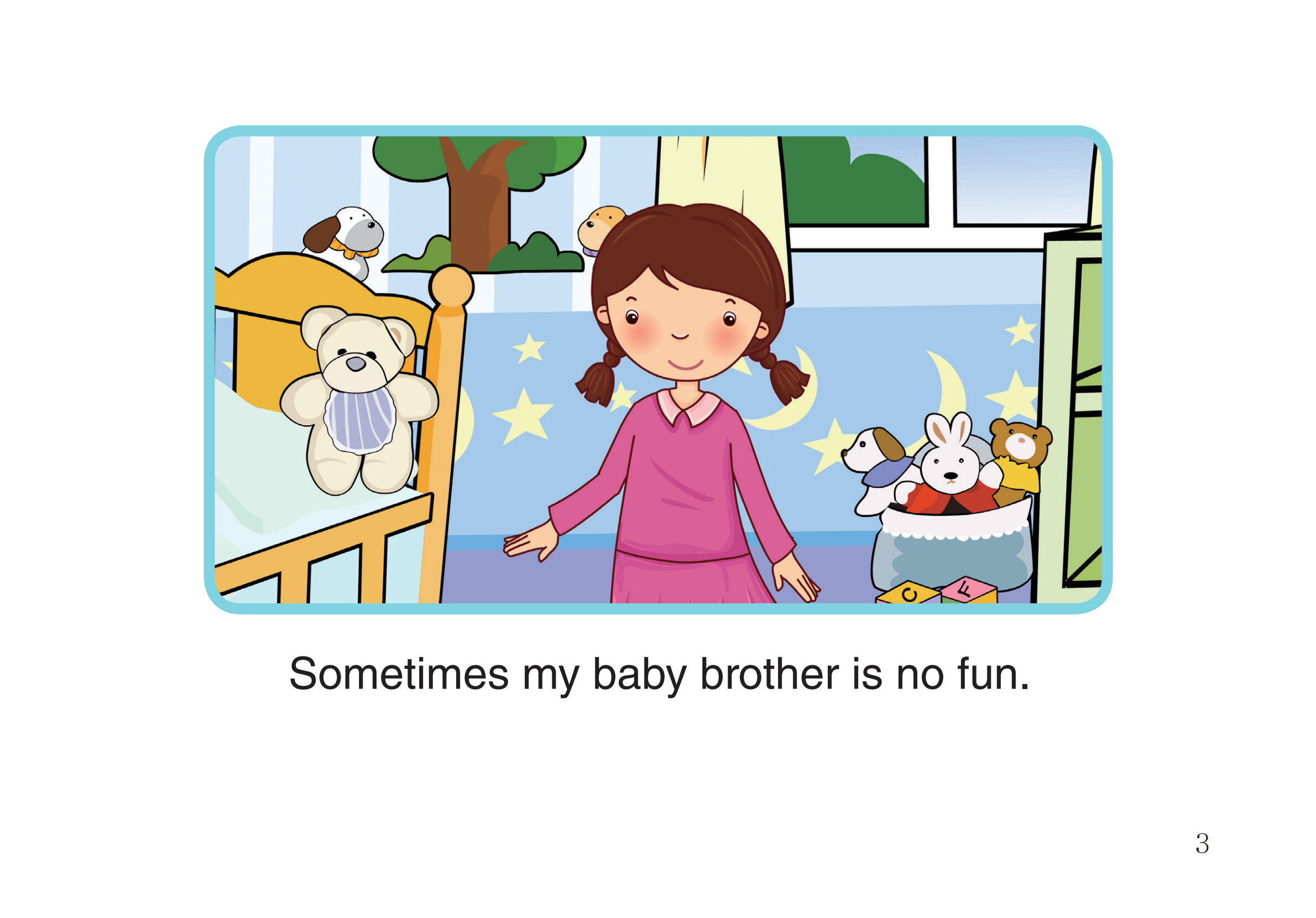 My Baby Brother绘本故事第5页