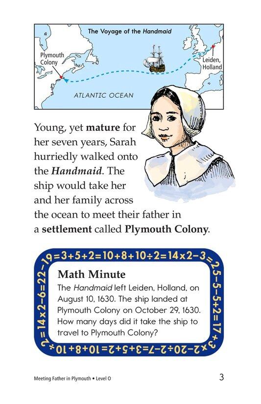 Meeting Father in Plymouth绘本故事第3页