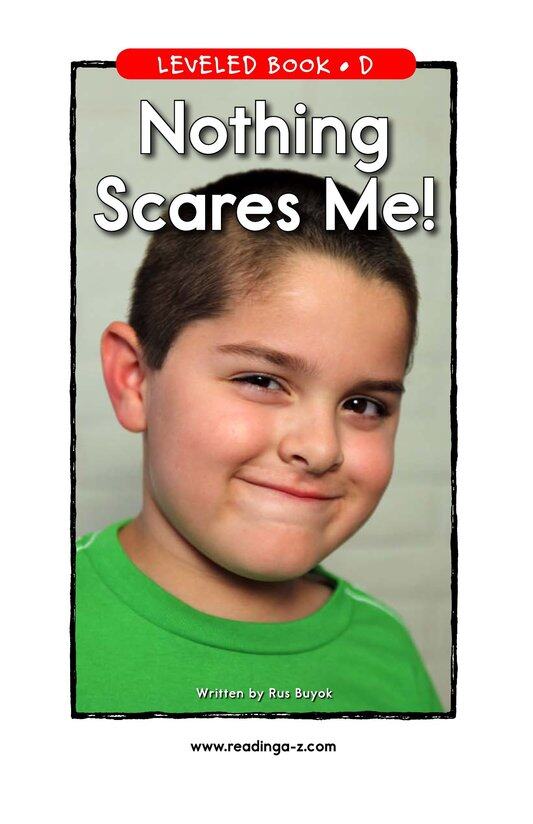 Nothing Scares Me!绘本故事第2页