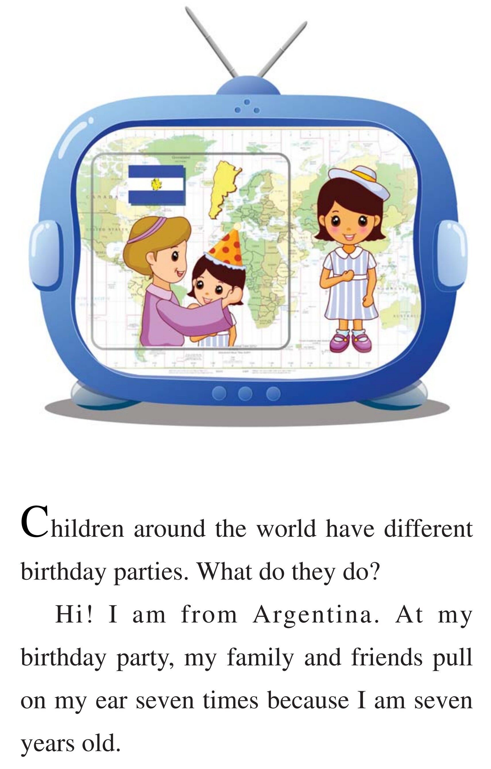 Birthdays Around the World绘本故事第3页