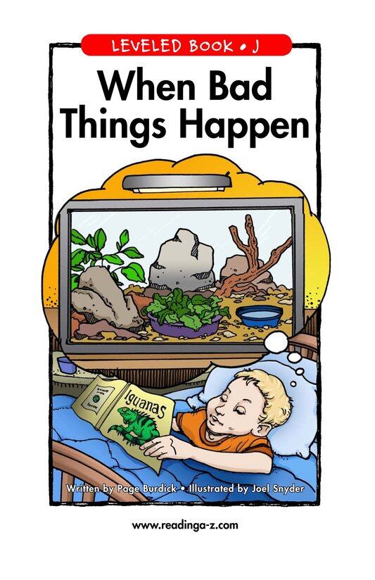 When Bad Things Happen绘本故事第2页