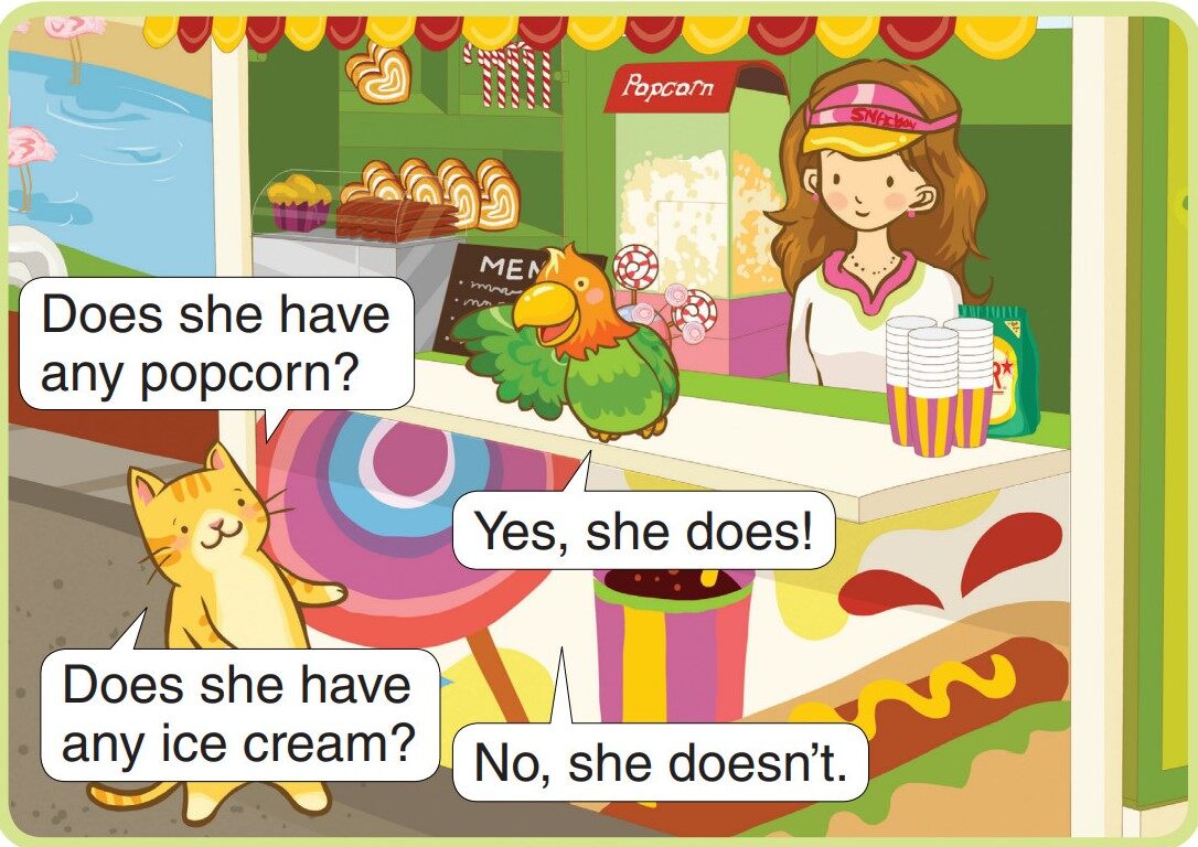 Does She Have Any Popcorn?绘本故事第5页