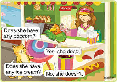 Does She Have Any Popcorn?绘本故事第5页