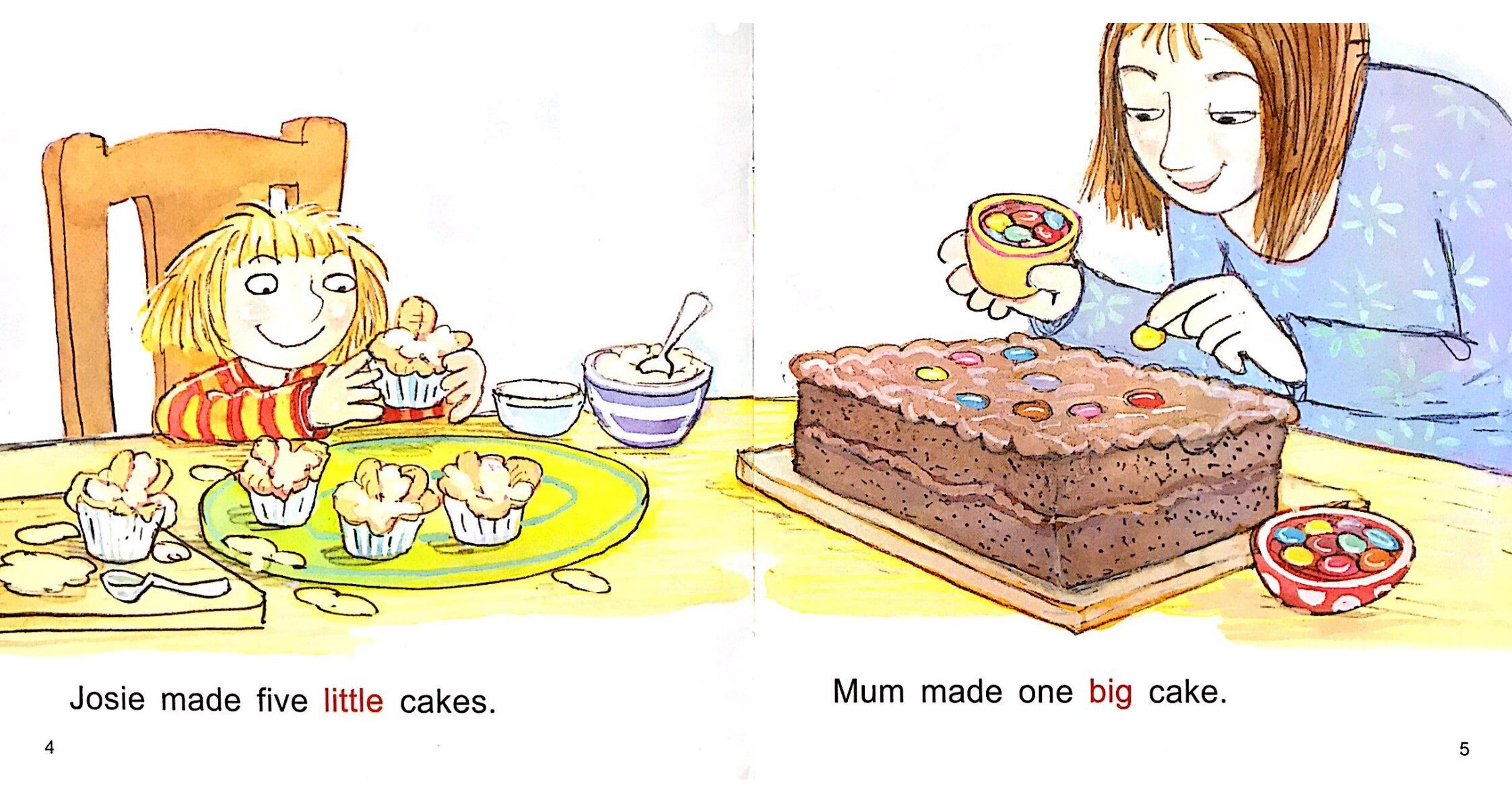 Josie and the Cake Sale绘本故事第4页