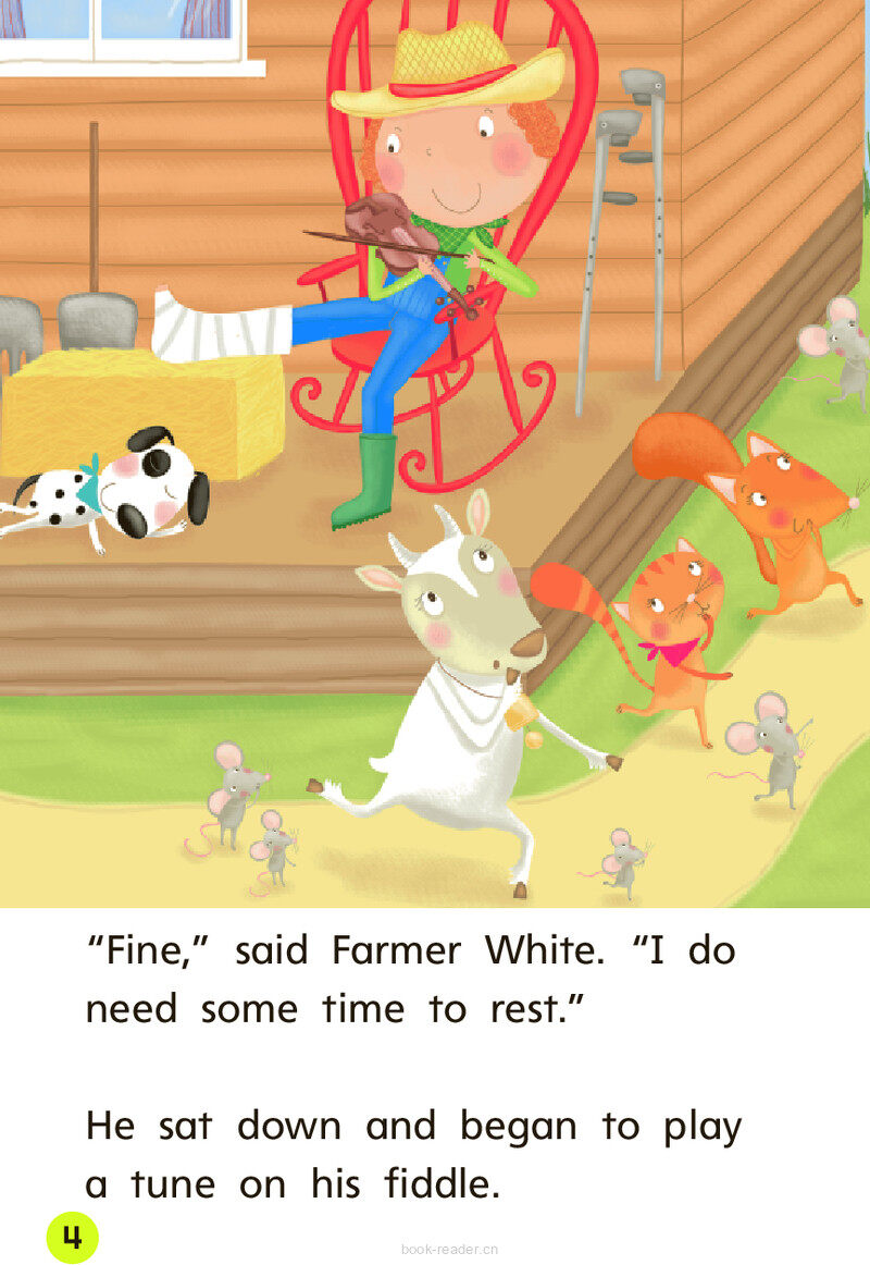 GK Beyond U09W2 Farmer White's Best Friend绘本故事第5页