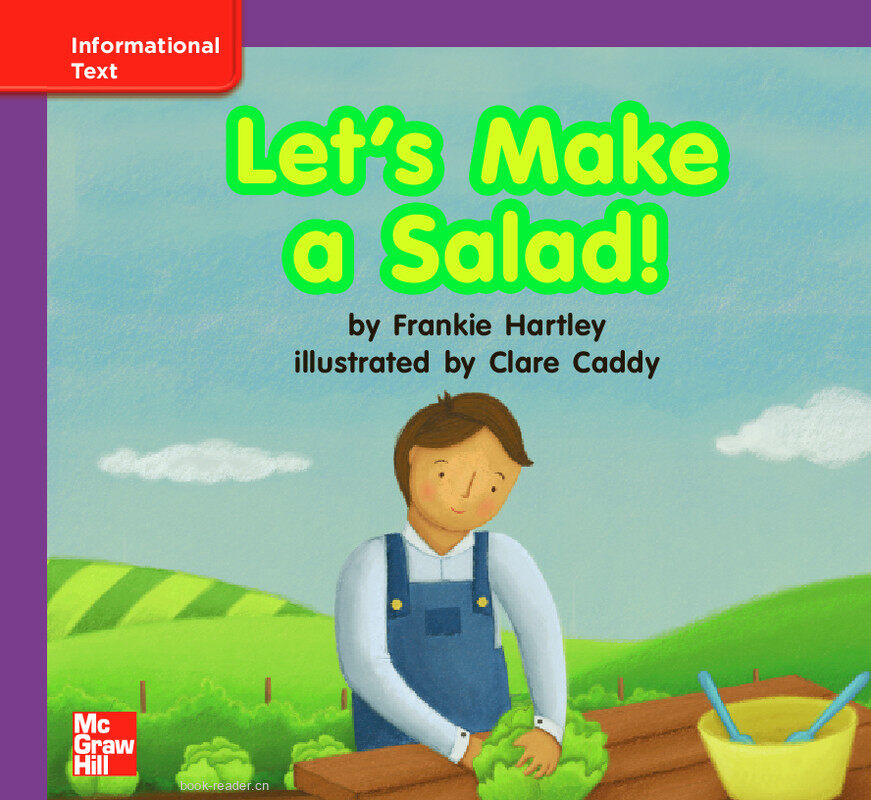 GK ELL U05W3 Let's Make a Salad!绘本故事第2页