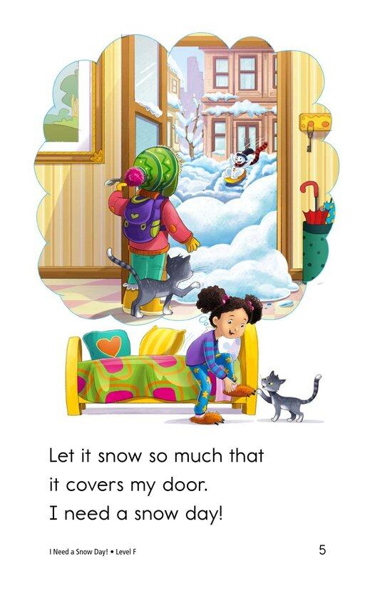 I Need a Snow Day!绘本故事第5页