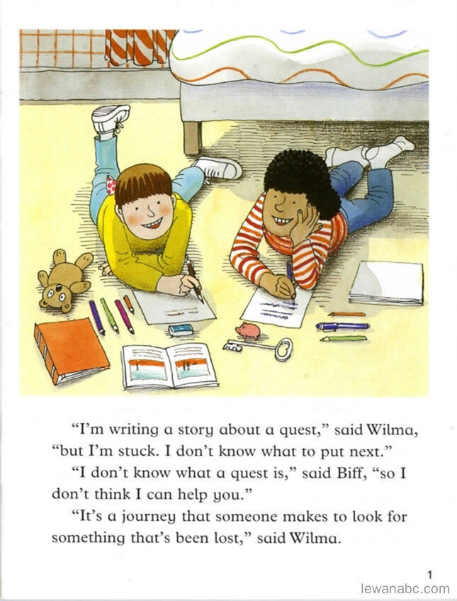 The Quest绘本故事第3页