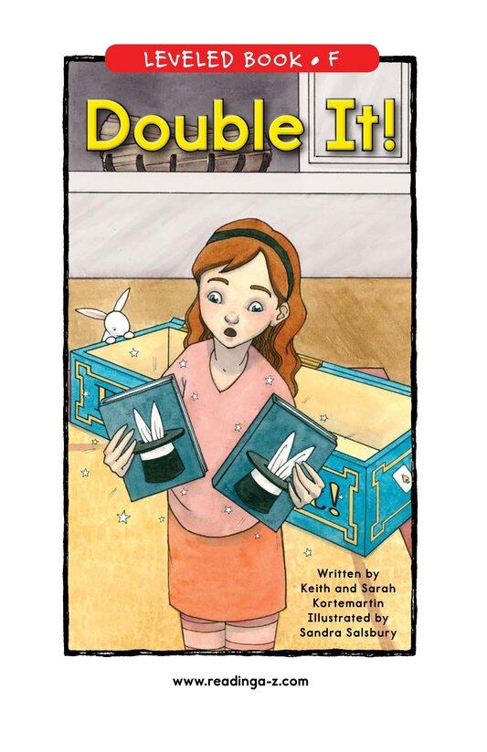 Double It!绘本故事第2页