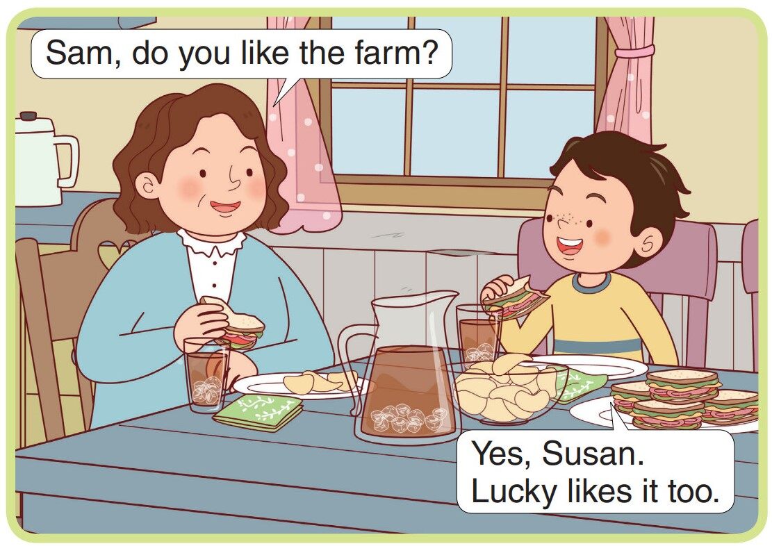 Lucky's Job绘本故事第5页