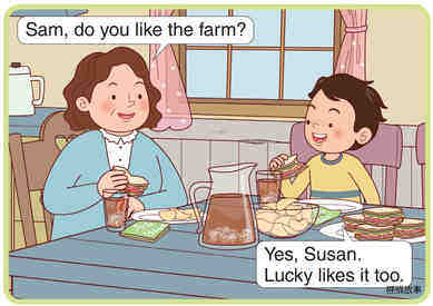 Lucky's Job绘本故事第5页