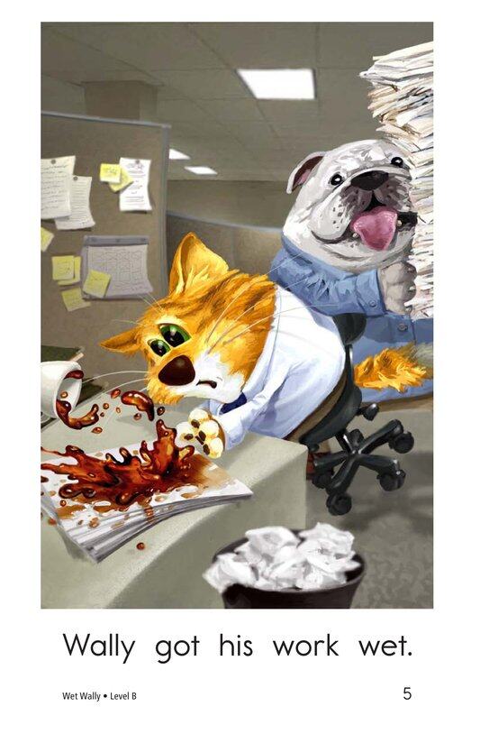 Wet Wally绘本故事第5页