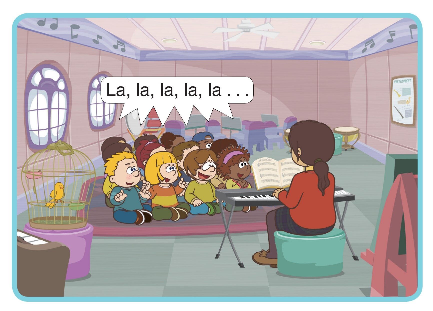 A Star for Room Two绘本故事第3页