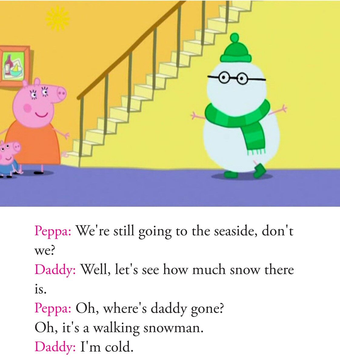 Sun,sea and snow绘本故事第5页