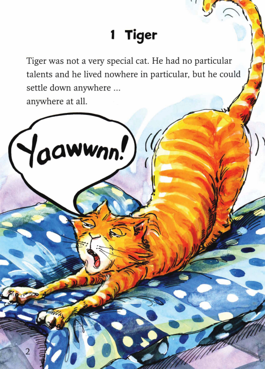 TIGER'S TALE绘本故事第3页