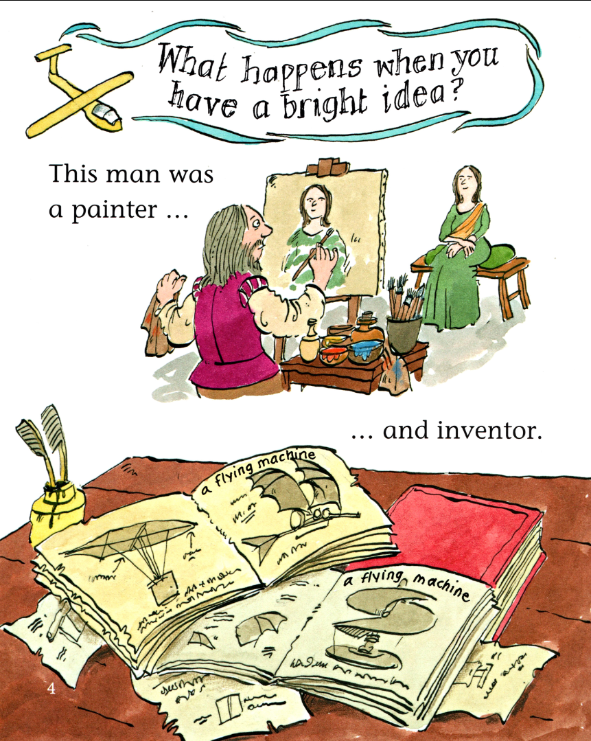 I've Just Had a Bright Idea绘本故事第5页