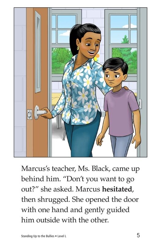 Standing Up to the Bullies绘本故事第5页