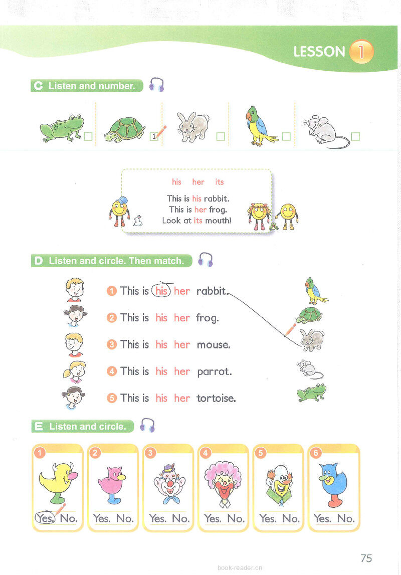 13 This is his rabbit绘本故事第3页