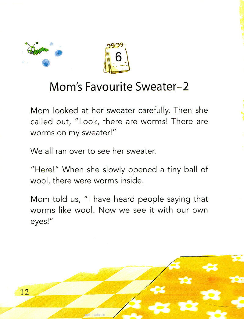 Mom's Favourite Sweater-2绘本故事第2页
