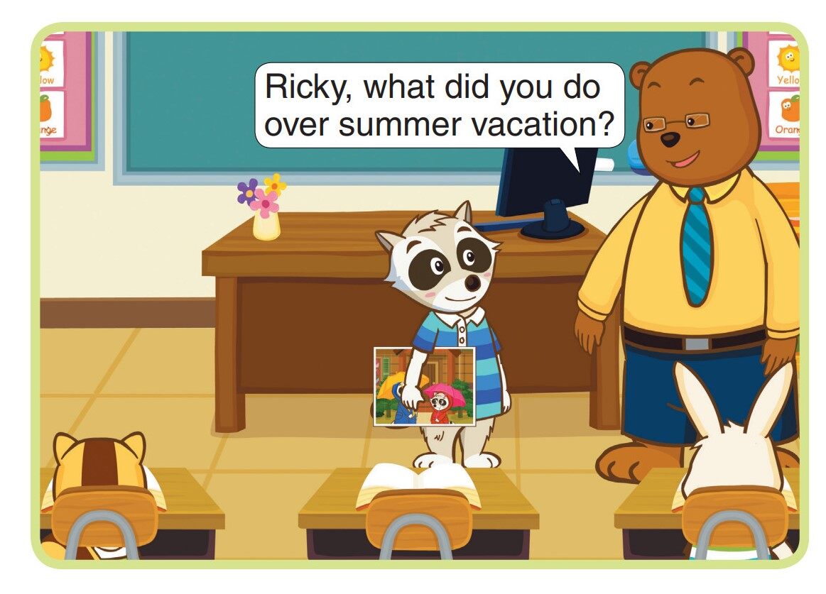 Back to School绘本故事第5页