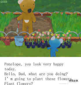 Penelope Helps Dad绘本故事第3页