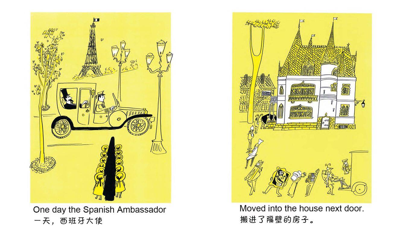 玛德琳和小捣蛋(双语)绘本故事第4页